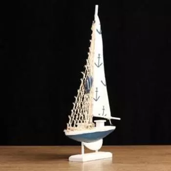 Корабль сувенирный "Парусник" 24*5*42см