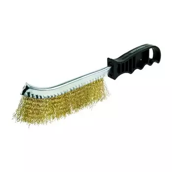 Кордщётка ручная BERGER BG1748, стальная-омедненая, проволока d=0.3 мм