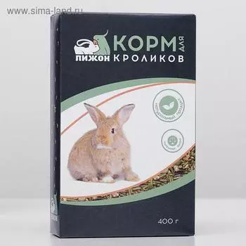 Корм "Пижон" для кроликов, 400 г