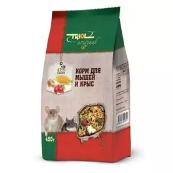 Корм Triol для мышей и крыс, 450 г.