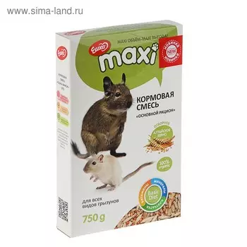 Кормовая смесь «Ешка MAXI» для всех видов грызунов, 750 г