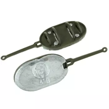 Кормушка "Банжо" овальная, глухая, 40 г