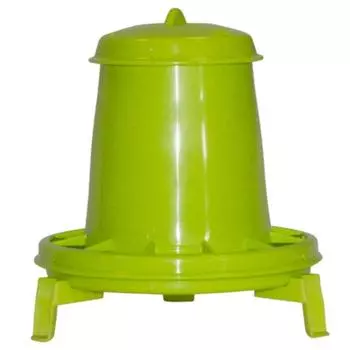 Кормушка бункерная для домашней птицы на 3,5 кг, на ножках, пластик
