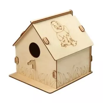 Кормушка для птиц «Птенчик», 19.5 × 22 × 22 см, Greengo