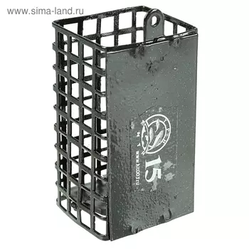 Кормушка фидерная прямоугольная, 15 г