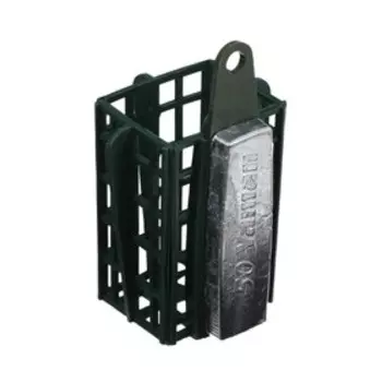 Кормушка фидерная "ЯМАН-КАСАТКА" квадрат 50 г, пластик