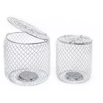 Кормушка метал. оцинков. отгруж. 2,5л (Три кита)