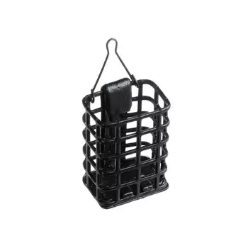 Кормушка прямоугольная с увеличенной петлей и дном, 40 г