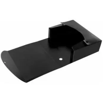 Короб архивный на кнопке разборный А4, корешок 100 мм, Berlingo, пластик, черный до 900 листов