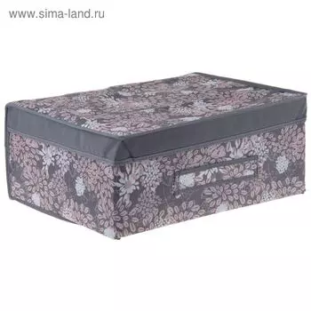 Короб большой жесткий "Серебро"