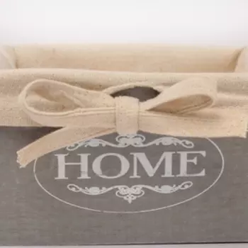 Короб для хранения Доляна Home, 222211 см, большой, цвет серый