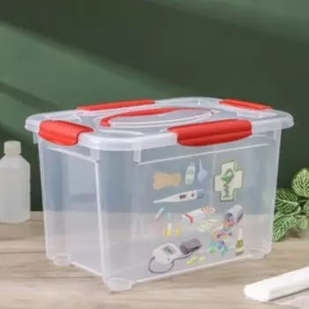 Короб для хранения «Аптечка», 5,5 л, МИКС