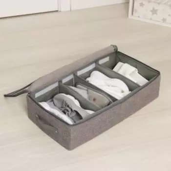 Короб для хранения обуви «Рон», 583015 см, коричневый