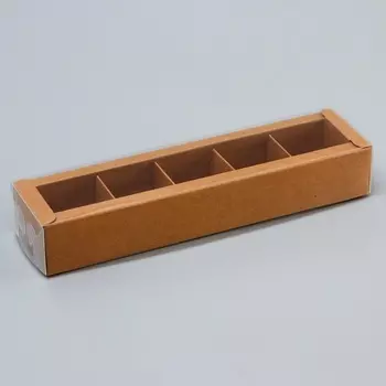 Коробка для 5 конфет, 225.53.5 см