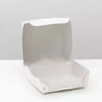 Коробка для бургера, складная, 11 х 11 х 6 см