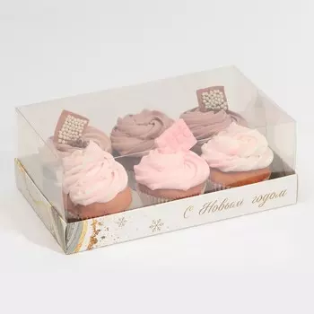 Коробка для десерта «Мрамор», 22 х 8 х 13,5 см