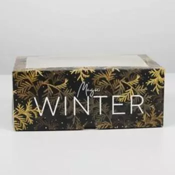Коробка для капкейков Winter 17 х 25 х 10см