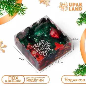 Коробка для печенья, «Мир полон чудес», 773 см, Новый год