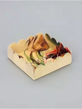 Коробка для печенья, «Тюльпаны», 993 см