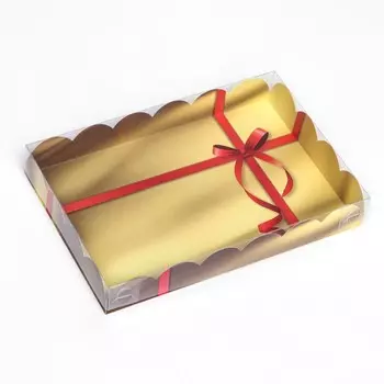 Коробка для печенья, «Золотой бант»22153 см