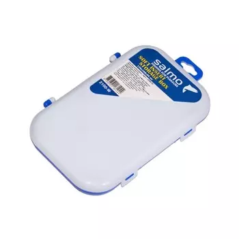 Коробка для приманок зимняя пластмассовая Salmo с мяг. вклад.