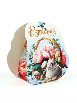 Коробка для яйца "С Пасхой"