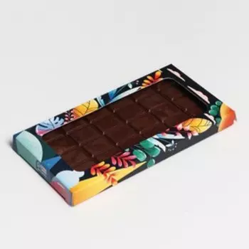 Коробка для шоколада «Present», с окном, 17,3 × 8,8 × 1,5 см