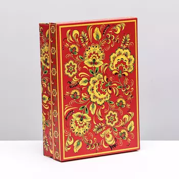 Коробка картонная без окна «Роспись», 21157 см