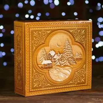 Коробка картонная «Шкатулка» + пакет, 278.519 см