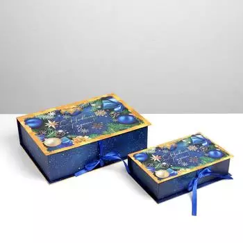 Коробка-книга «С Новым годом», 27 х 19,5 х 8 см