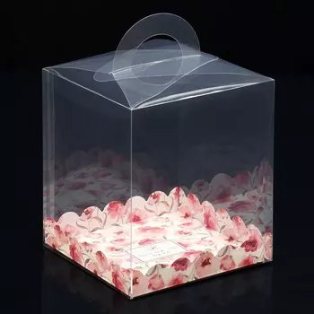 Коробка кондитерская, сундук, упаковка, Only for you my love, 16 х 16 х 18 см