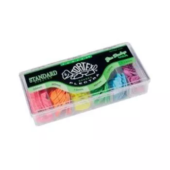 Коробка медиаторов Dunlop 4181 Tortex Standard 216шт, 6 толщин