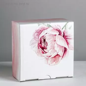 Коробкапенал, упаковка подарочная, «Самой нежной», 15 х 15 х 7 см