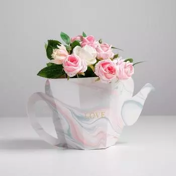 Коробка-переноска чайник Love 39,4 х 25,4 см