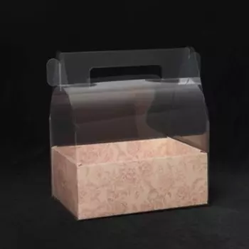 Коробка-переноска «Подарок», 26,5 х 30 х 18,5 см