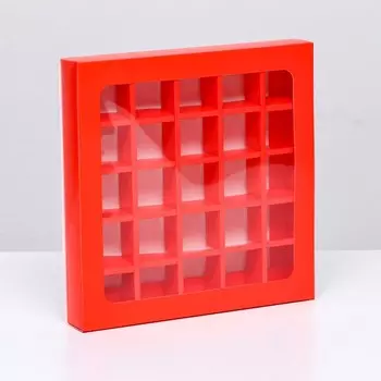 Коробка для 25 конфет, 22223.5 см