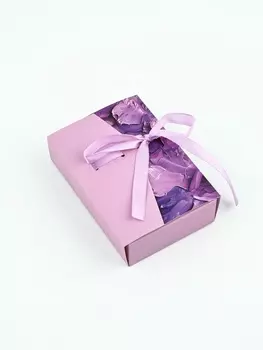 Коробка под бижутерию «Лавандовая», 12 х 8.5 х 3 см