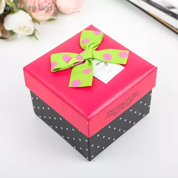 Коробка подарочная 11 х 11 х 8,5 см