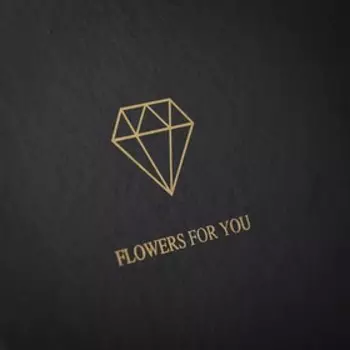 Коробка подарочная для цветов, черная, бриллиант, с акрилом, 22,5х22,5х27 см