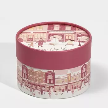 Коробка подарочная «Happy new year», 12 х 8 см