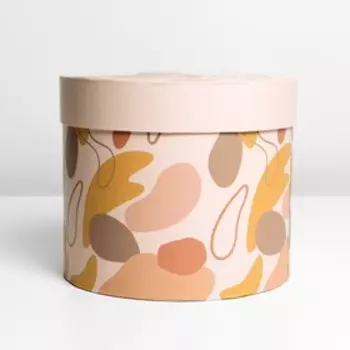 Коробка подарочная круглая Girl, 17.5 × 20 см