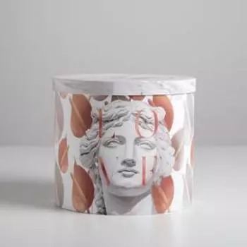 Коробка подарочная круглая «Любовь», 19,5 × 22 см