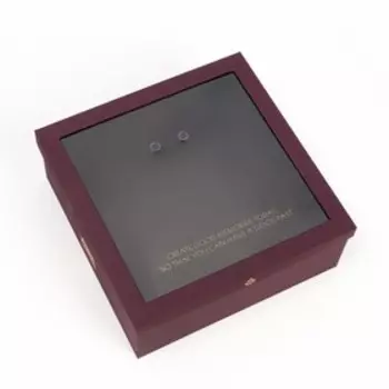 Коробка подарочная, с PVC окном, 26,5 х 26,5 х 10 см