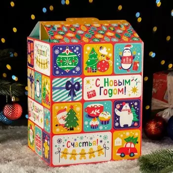 Коробка подарочная складная "БумБокс" 26 х 23 х 32,5 см