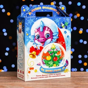 Коробка подарочная складная "Динь-Динь" 17 х 7 х 25 см