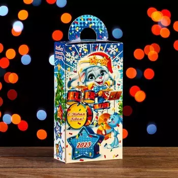 Коробка подарочная складная "Лютик" 11 х 5 х 21 см