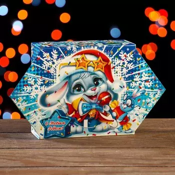 Коробка подарочная складная "Лютик" 20 х 4,5 х 11,5 см