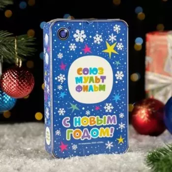 Коробка подарочная складная "Ну, погоди!" 21 х 4 х 13 см