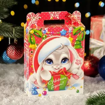 Коробка подарочная складная "Пушок" 17 х 7 х 25,5 см