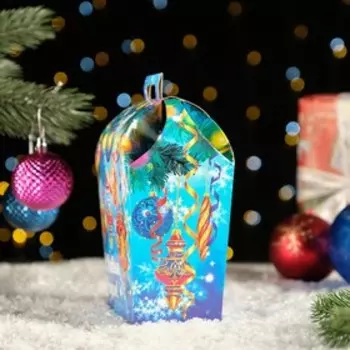 Коробка подарочная складная "Самоцветы" 16 х 9 х 18 см